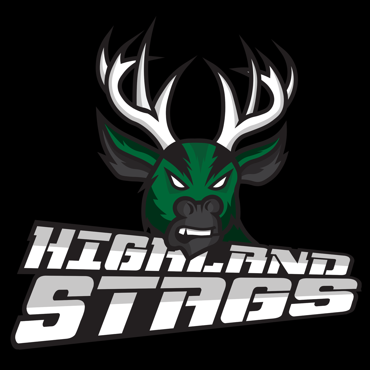 The logo for the Highland Stags